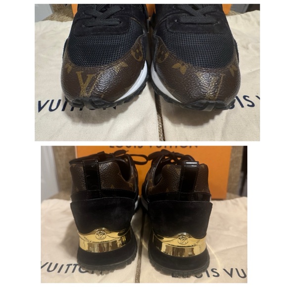 ⭐️SALE!⭐️❤️ AUTHENTIC LV LOUIS VUITTON RUN AWAY SNEAKERS SHOES Size 38 ❤️ - Picture 5 of 13